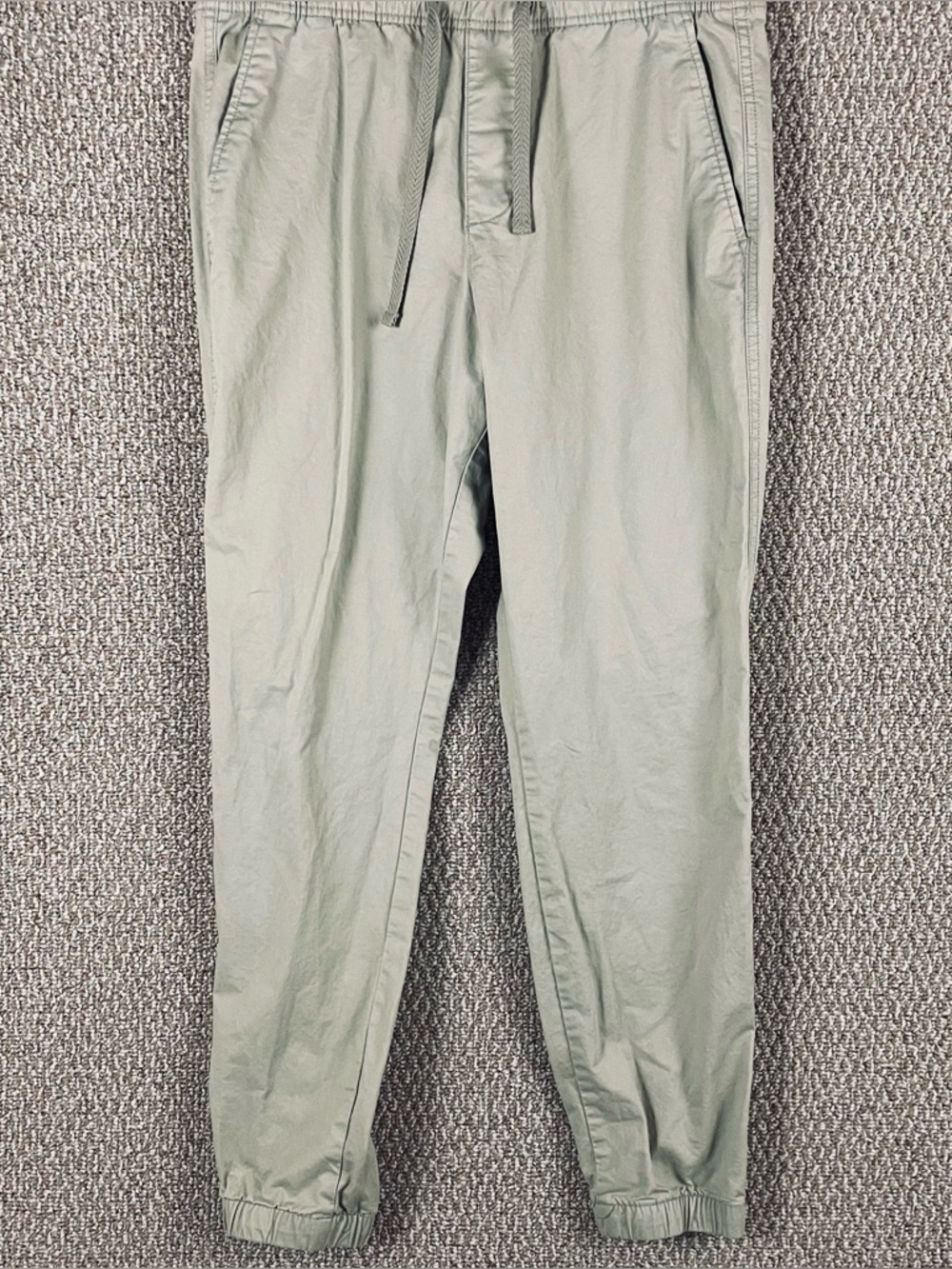 GAP Joggers Men's Medium Rattan Pants Comfort Elastic Waist Pockets Casual 371